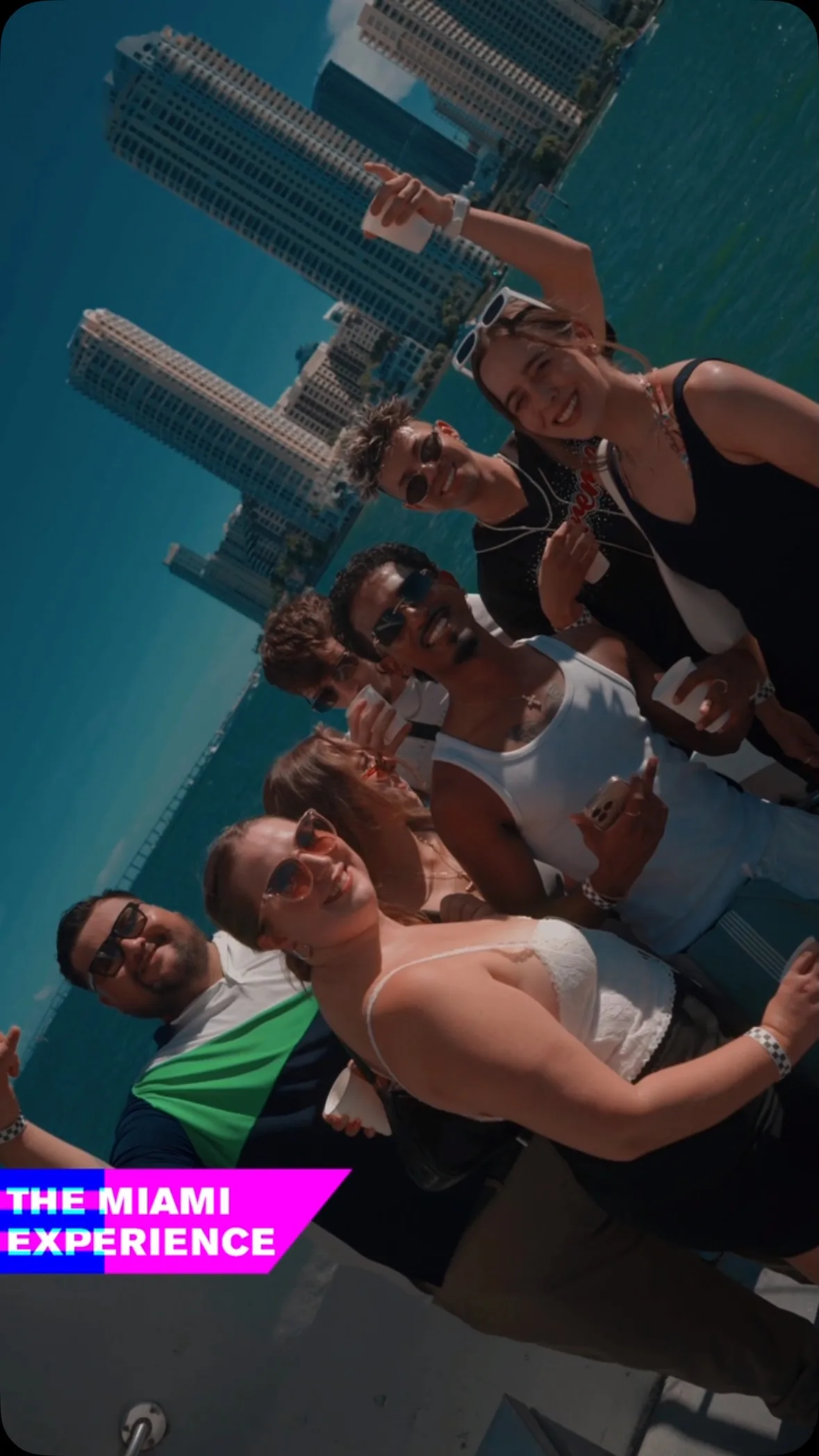 Recent Miami boat party Instagram post 3