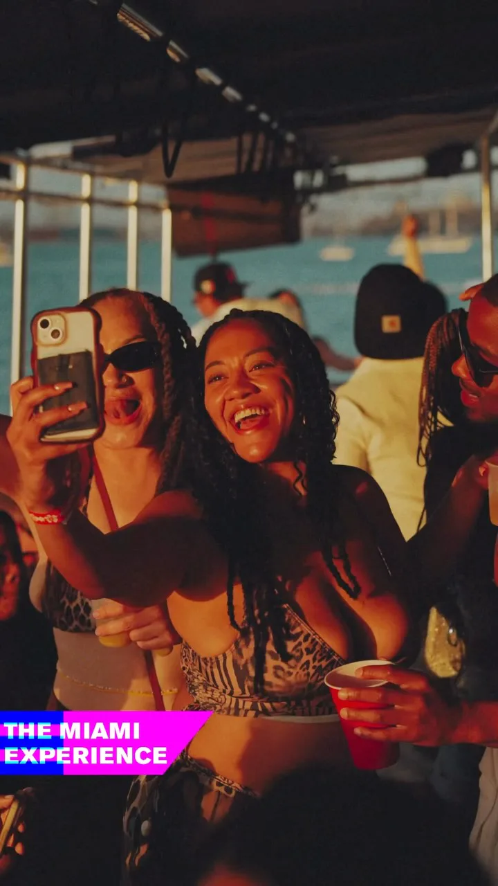 Recent Miami boat party Instagram post 4